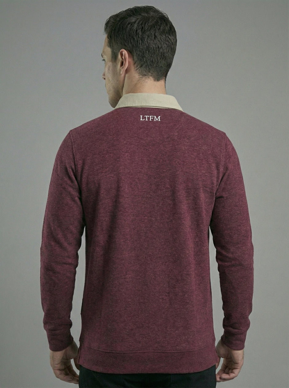 Polo Neck Sweatshirt