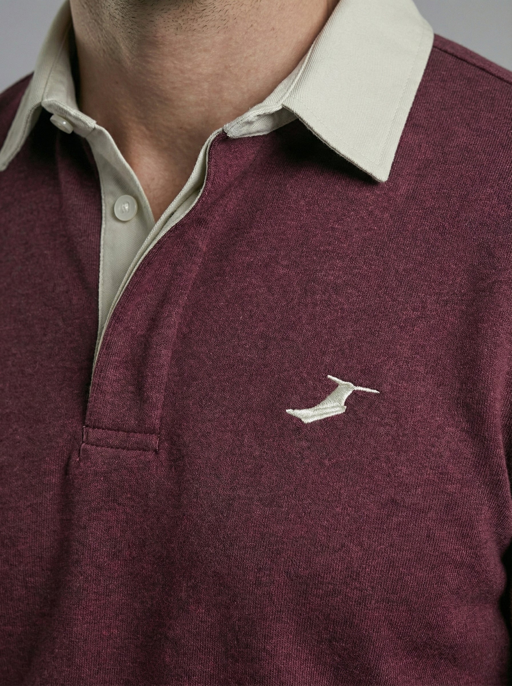 Polo Neck Sweatshirt