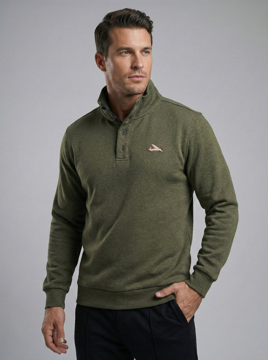 Rugby Neck Sweatshirt