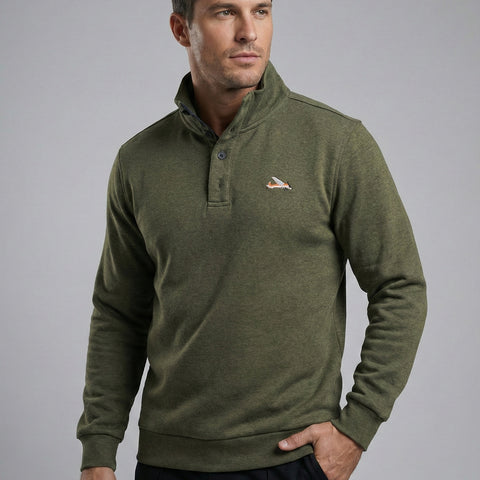 Rugby Neck Sweatshirt