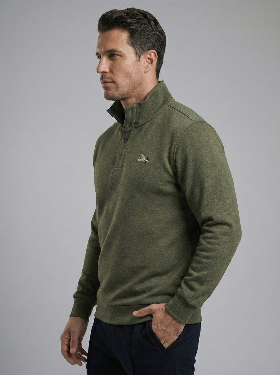 Rugby Neck Sweatshirt