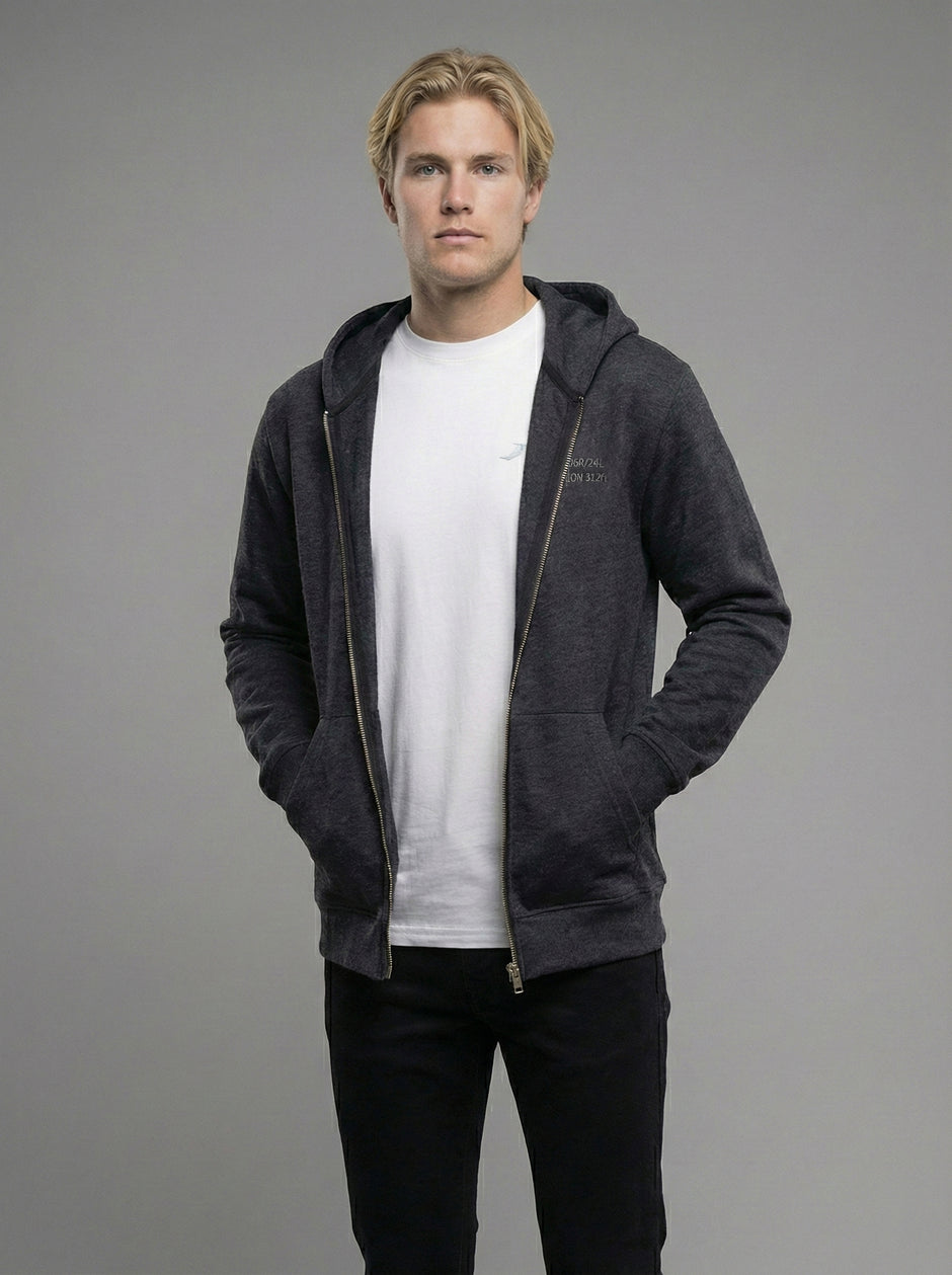 Full Zip Hooded Jacket