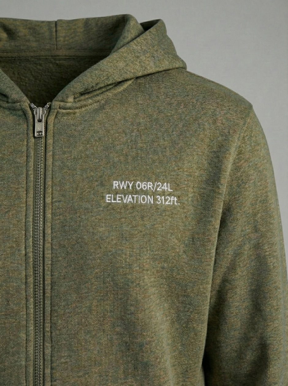 Full Zip Hooded Jacket